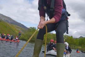 kayak-lake-Llyn-padarn snowdonia uk